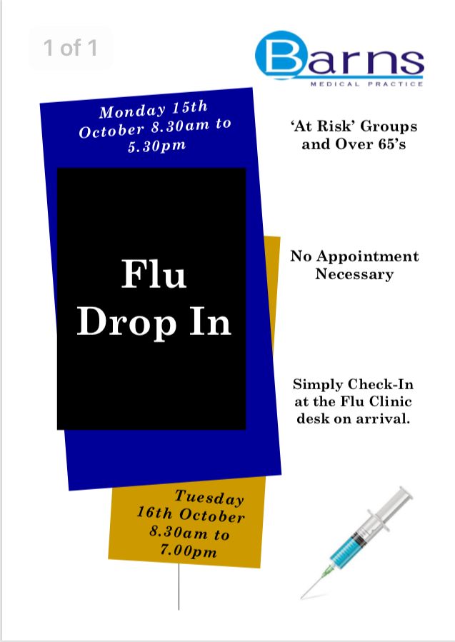 Flu Drop In Flu Drop In